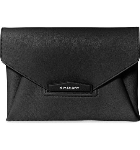 givenchy antigona envelope clutch blue|Givenchy antigona mini.